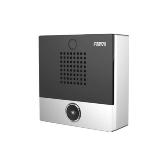 Intercomunicador Fanvil I10S Alámbrico 1 Botón IP54 Altavoz Negro Metálico Pared