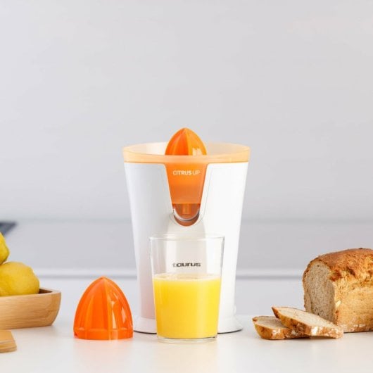 Taurus CITRUS UP prensa de cítricos eléctricos 0,2 L 40 W Naranja, Blanco