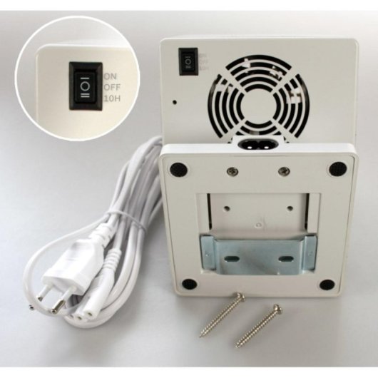 Purificador de aire Vibian Ablatum-VB-211002W elimina virus 99,99% 600 m³/h 10 dB compacto