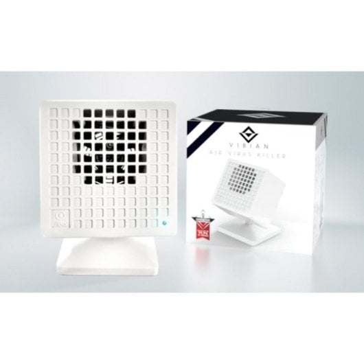 Purificador de aire Vibian Ablatum-VB-211002W elimina virus 99,99% 600 m³/h 10 dB compacto