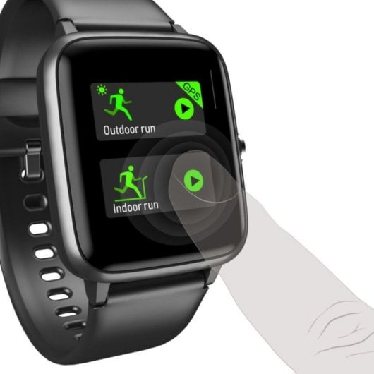 Pulsera de actividad Hama Fit Watch 5910 LCD 1.3" IP68 Bluetooth 6 días Negro/Gris