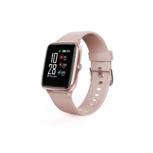 Aktivitätsarmband Hama Fit Watch 5910 Rosa LCD Touchscreen Bluetooth 5.0 IP68 Akku 6 Tage