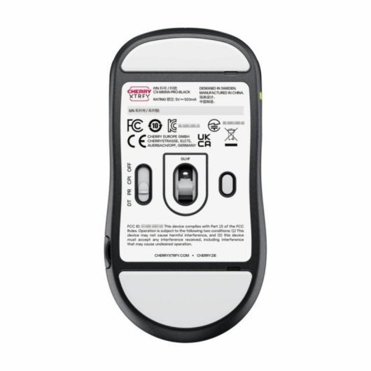 Ratón Gaming CHERRY XTRFY M68 Pro Wireless 8000Hz 26000DPI 55g Negro Plata