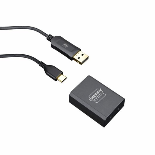Ratón Gaming CHERRY XTRFY M68 Pro Wireless 8000Hz 26000DPI 55g Negro Plata
