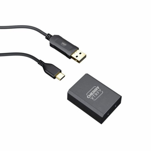 Ratón Gaming CHERRY XTRFY M64 Pro Wireless 26000 DPI 8000 Hz 55g Negro/Plata