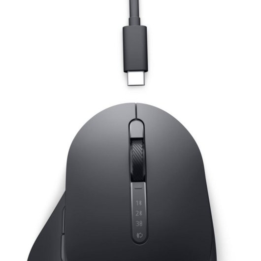 Ratón Dell MS900 Pro Premium 8000 DPI 2 Ruedas 7 Botones Recargable Grafito Wireless Bluetooth