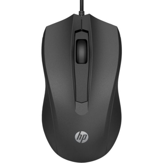 Ratón HP Wired Mouse 105 Óptico Ambidextro 1600 DPI USB Tipo A Negro