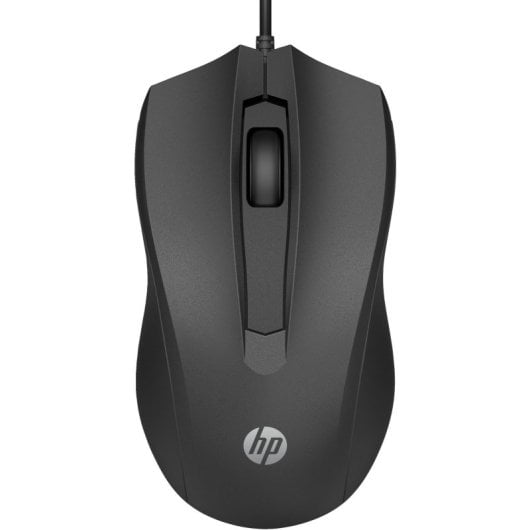 Ratón HP Wired Mouse 105 Óptico Ambidextro 1600 DPI USB Tipo A Negro