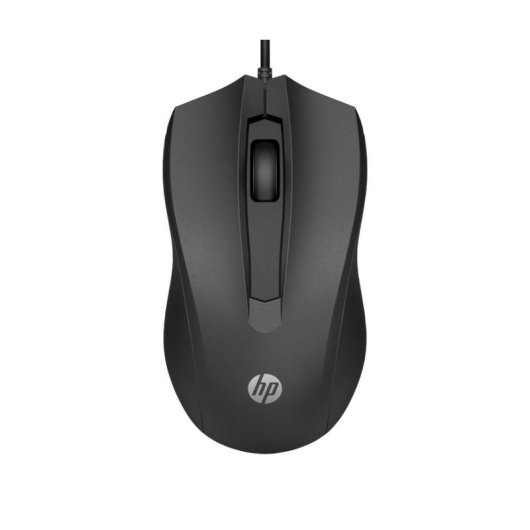 Ratón HP Wired Mouse 105 Óptico Ambidextro 1600 DPI USB Tipo A Negro