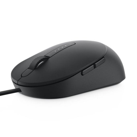 Ratón Dell MS3220 láser 3200 DPI ambidiestro USB A negro 5 botones 2ms