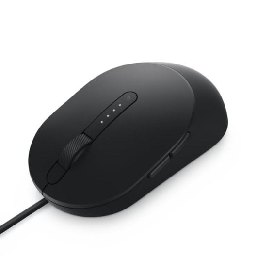 Ratón Dell MS3220 láser 3200 DPI ambidiestro USB A negro 5 botones 2ms