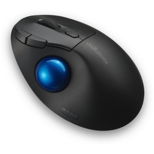 Kensington Pro Fit Ergo TB450 Rato Sem Fios Bluetooth com Trackball e 1600DPI Preto/Azul
