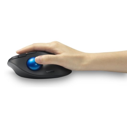 Kensington Pro Fit Ergo TB450 Rato Sem Fios Bluetooth com Trackball e 1600DPI Preto/Azul