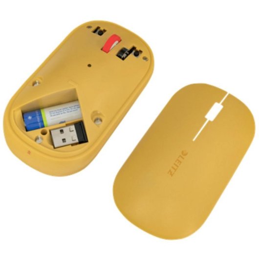 Souris Leitz Cosy Ambidextre RF Wireless + Bluetooth 4000 DPI Naranja
