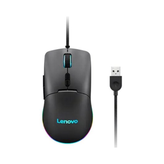 Lenovo GY51M74265 Rato Gaming Destro USB 8000DPI RGB com 7 Botões Preto