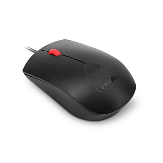 Lenovo 4Y51M03357 Rato Ótico Ambidestro 1600 DPI com Cabo 1.8m USB-A Preto