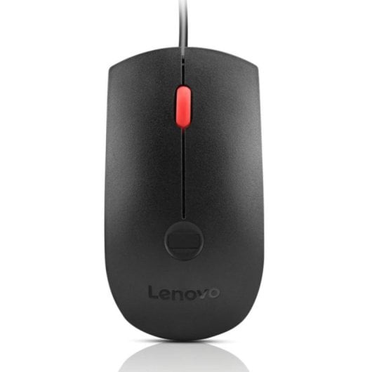 Lenovo 4Y51M03357 Rato Ótico Ambidestro 1600 DPI com Cabo 1.8m USB-A Preto