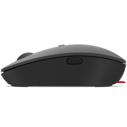 Ratón Lenovo Go Ambidextro 2400 DPI Óptico RF inalámbrico Negro Gris USB-C