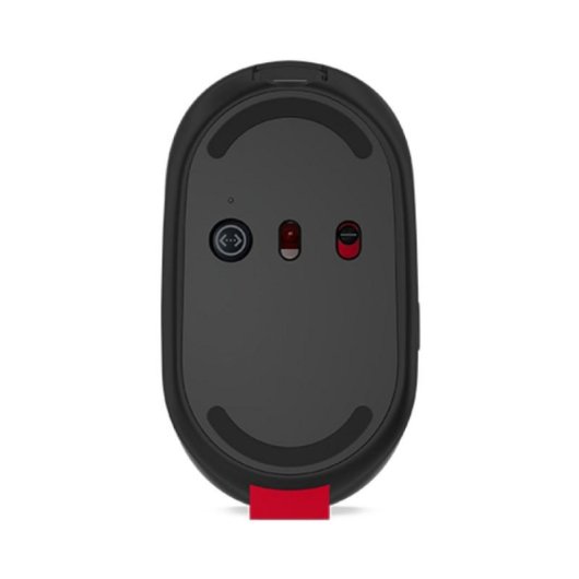 Ratón Lenovo Go Ambidextro 2400 DPI Óptico RF inalámbrico Negro Gris USB-C