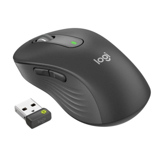 Ratón Logitech Signature M650 L Grafito RF/Bluetooth 4000DPI Mano Derecha Silencioso Ergonomía