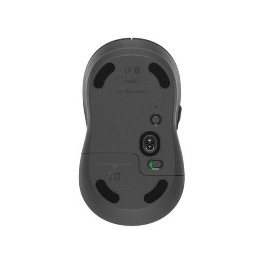 Ratón Logitech 910-006274 Óptico Wireless 4000 DPI 5 Botones Grafito Ergonomía M