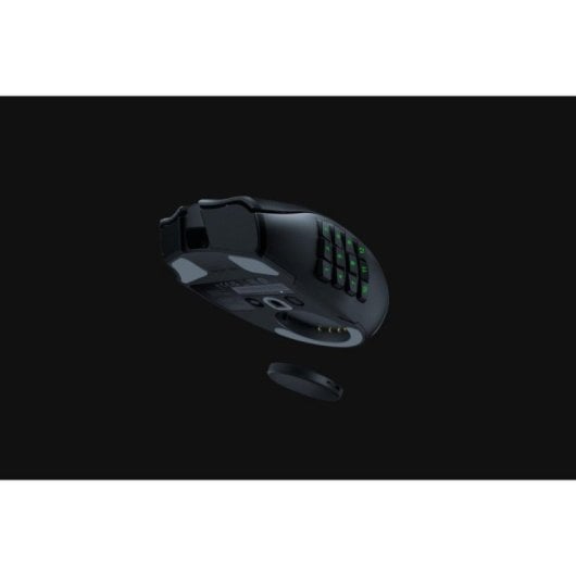 Ratón Razer Naga V2 Pro 30000 DPI inalámbrico RF/Bluetooth/USB-C 20 botones RGB Negro