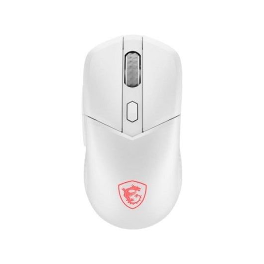 Ratón MSI Versa 300 Wireless 8000 DPI 6 Botones RGB Blanco Bluetooth/USB-C/RF