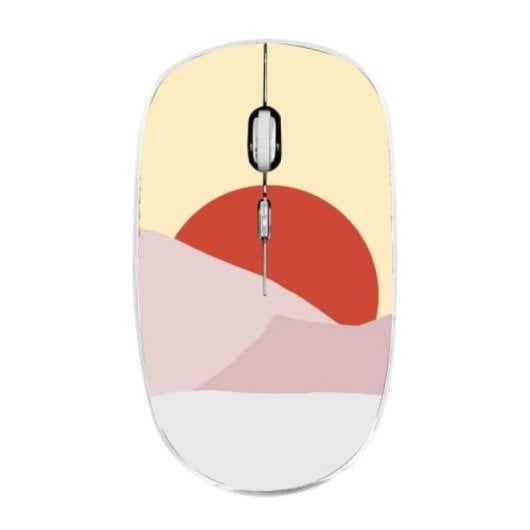 Mouse und Mauspad COAST EXCLUSIV Kabellos RF 3 Tasten Ambidextrous Multicolor