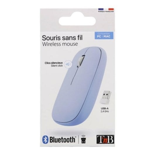 Maus T'nB MWCOLORBL Bluetooth 1600 DPI Ambidextr blau Maus T'nB MWCOLORBL Bluetooth 1600 DPI Ambidextr blau