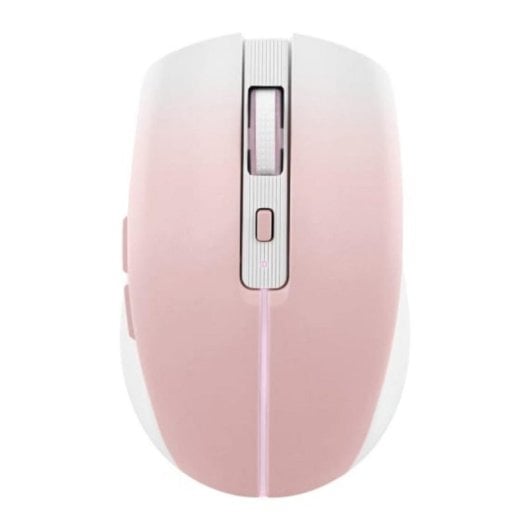Ratón T'nB MWGRADIENTPK Bluetooth + USB Type-C 1600 DPI 6 Botones Rosa Blanco