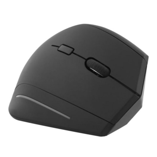 Ratón vertical T'nB MWERGOVBT Bluetooth + USB Type-A 1600 DPI 6 botones Negro