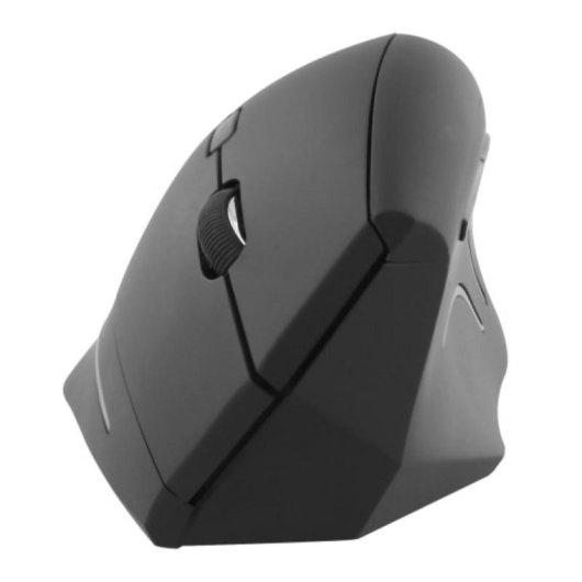 Ratón vertical T'nB MWERGOVBT Bluetooth + USB Type-A 1600 DPI 6 botones Negro