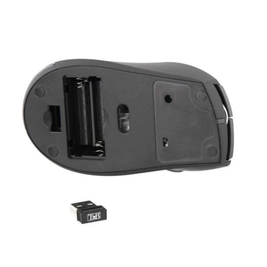 Souris T'nB MWOFFICE Ergonomique Infrarouge 2400 DPI 6 Boutons Noir
