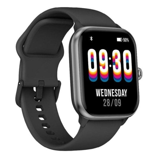 Beafon 201 Bluetooth GPS 41mm AMOLED Schwarz-Silber IP68 SpO2 Herzfrequenz 10 Tage