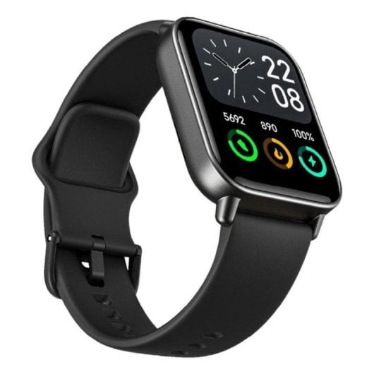 Beafon 101 GPS Bluetooth 45,7mm Écran Rectangulaire IP68 Noir-Gris Étanchéité SpO2 Pulsomètre