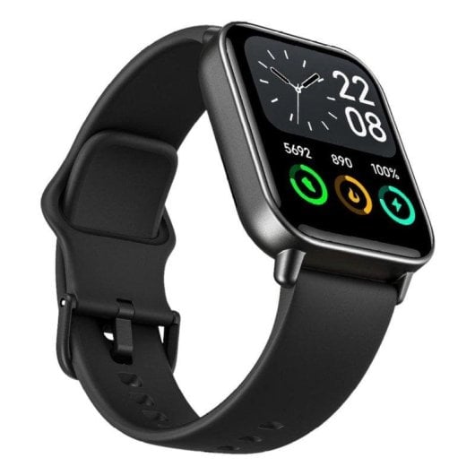 Beafon 101 GPS Bluetooth 45,7mm Écran Rectangulaire IP68 Noir-Gris Étanchéité SpO2 Pulsomètre