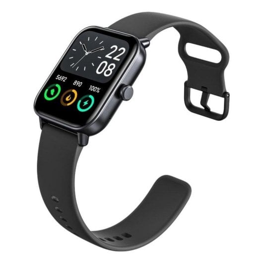 Beafon 101 GPS Bluetooth 45,7mm Écran Rectangulaire IP68 Noir-Gris Étanchéité SpO2 Pulsomètre