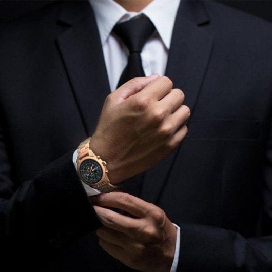 Forever SW-800 Verfi Bluetooth 1,3" IPS Gold S/M IP68 Pulsmesser Schlafmonitor SOS