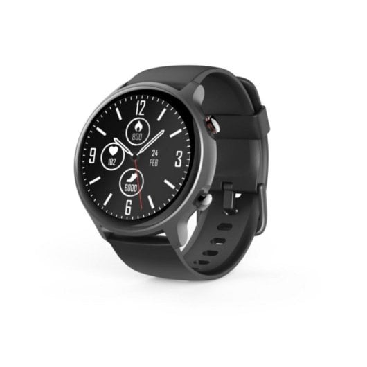 Reloj inteligente Hama Fit Watch 6910 GPS 1,28" LCD Oxígeno Sangre IP68 46g Negro