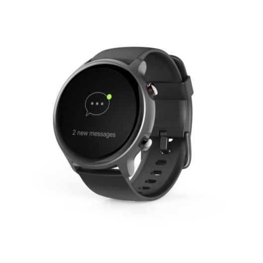 Reloj inteligente Hama Fit Watch 6910 GPS 1,28" LCD Oxígeno Sangre IP68 46g Negro