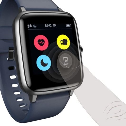 Smartwatch Hama Fit Watch 4900 Pantalla 1.3" LCD IP68 Azul 6 días batería