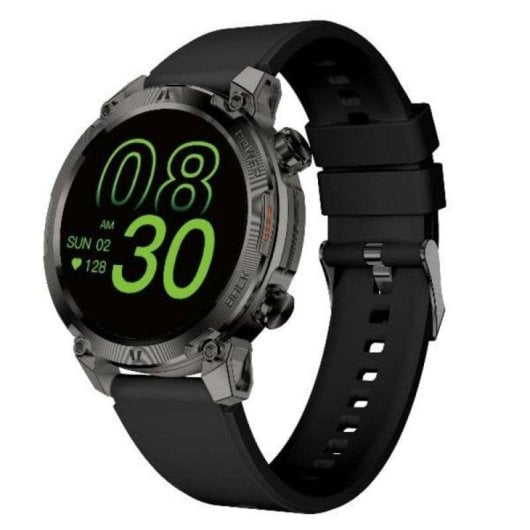 Nilox NXSWTRAILROUND Bluetooth 1.39" Ecrã Táctil Preto SpO2 Pulsómetro Monitor de Sono