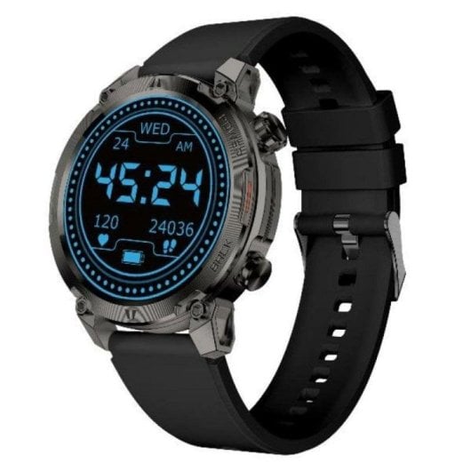 Nilox NXSWTRAILROUND Bluetooth 1.39" Ecrã Táctil Preto SpO2 Pulsómetro Monitor de Sono