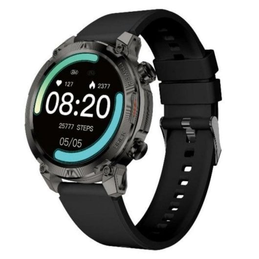 Relógio Inteligente Nilox NXSWTRAILROUND 3,53 cm 360x360 Touchscreen Preto 300 mAh RTOS