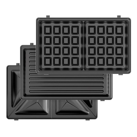 Sanduicheira Buon Piatti Solac S96804300 3 em 1 750W Preto Aço Inoxidável