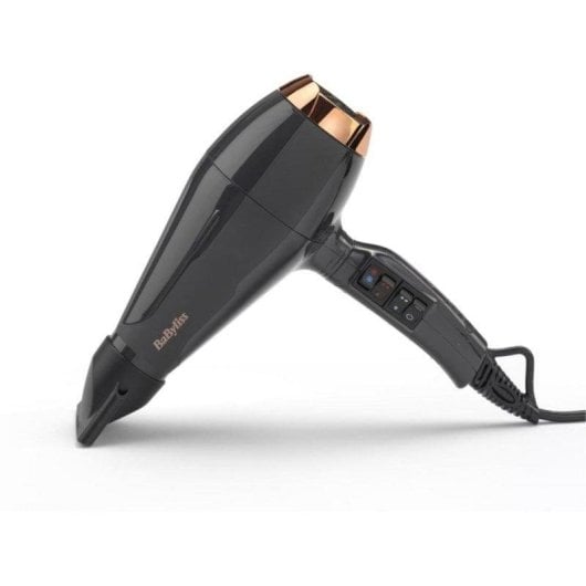 Sèche-cheveux Ionique Professionnel BaByliss 6719DE 2200W 3 Températures 2 Vitesses avec Accessoires Noir