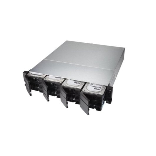 QNAP TS-h1886XU-RP R2 NAS com Intel Xeon D-1622, 32GB DDR4 ECC, 10GbE, ZFS e Virtualização