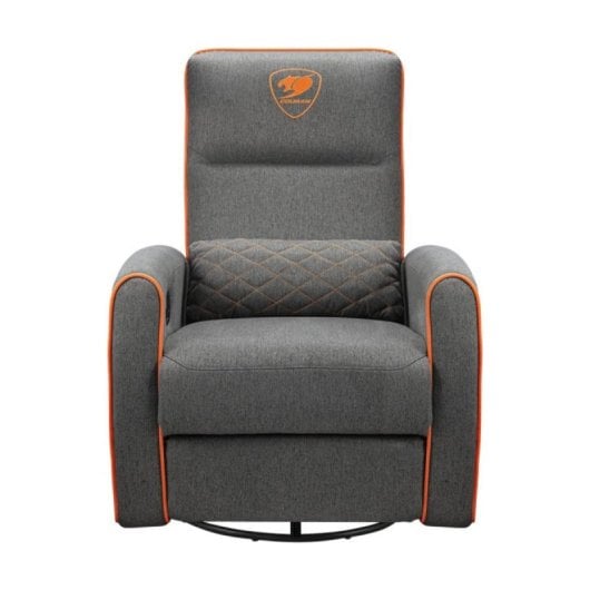 Butaca gaming COUGAR CGR-FDF-GRO 150kg Tela Gris/Naranja Reposabrazos acolchados Ergonomía Pro