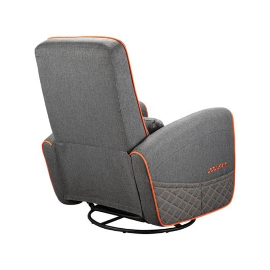 Butaca gaming COUGAR CGR-FDF-GRO 150kg Tela Gris/Naranja Reposabrazos acolchados Ergonomía Pro