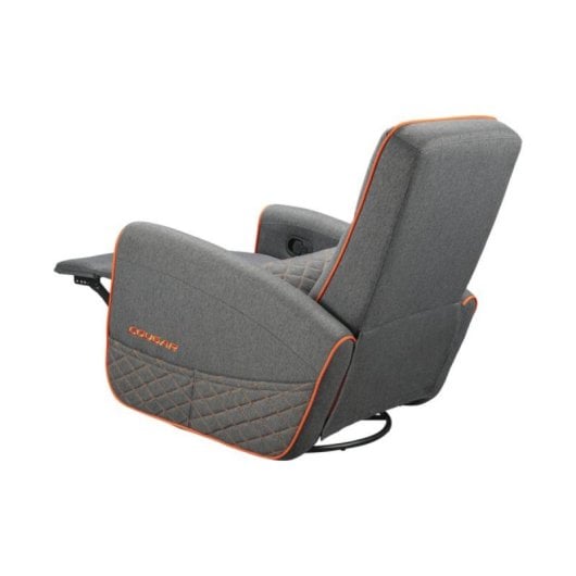 Butaca gaming COUGAR CGR-FDF-GRO 150kg Tela Gris/Naranja Reposabrazos acolchados Ergonomía Pro